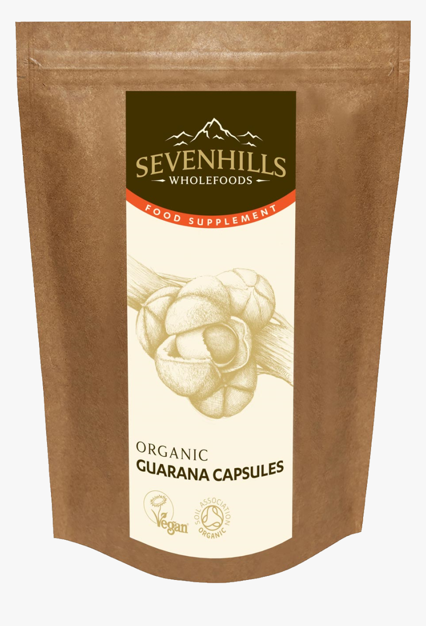 Sevenhills Wholefoods Organic Raw Guarana Powder Capsules - Acerola Powder Organic Raw, HD Png Download, Free Download