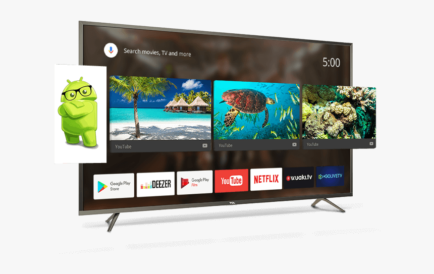 Android Tv App Development - Tcl Smart Tv Android 43, HD Png Download, Free Download