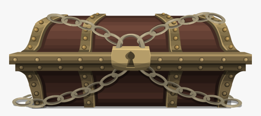 Chest Png Images Free - Locked Treasure Chest Transparent, Png Download, Free Download