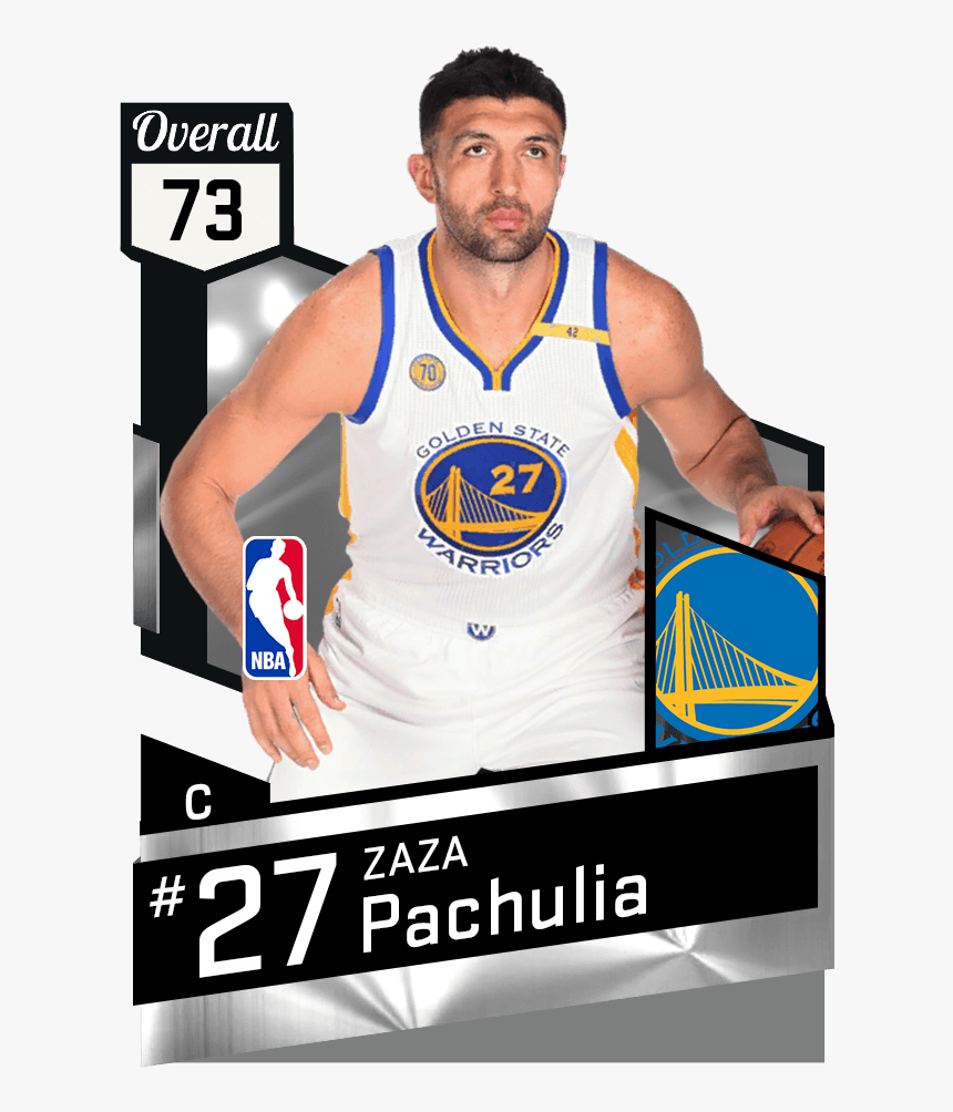 Zaza Pachulia Nba 2k18 , Png Download - Manute Bol Team 2k17, Transparent Png, Free Download