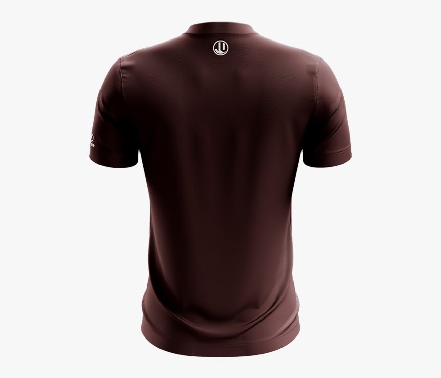 Swoosh Red Sublimated Mock Neck Zipper Jersey - Active Shirt, HD Png Download, Free Download