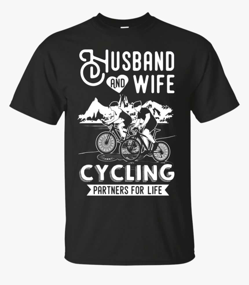 Image 221px Husband And Wife Cycling Partners For Life - Orange Amp T Shirt, HD Png Download, Free Download
