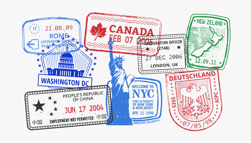 Travel-tips - Passport With Stamp Png, Transparent Png, Free Download