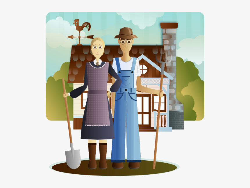 How To Get Your - Farmer Wife And Husband, HD Png Download, Free Download