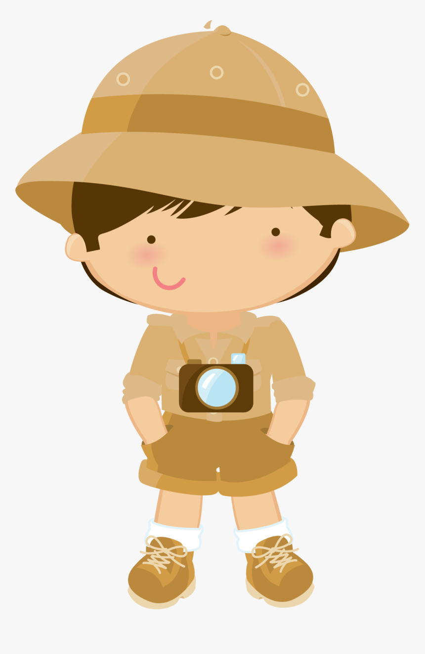 Desenhos Coloridos De Safari - Safari Boy Png, Transparent Png, Free Download