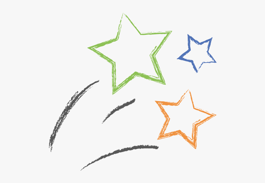 Chalk Star Png - Drawing, Transparent Png, Free Download