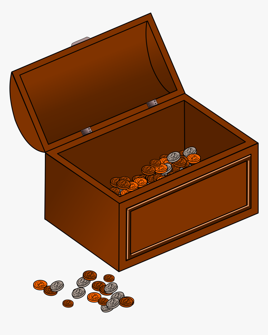 Clipart Treasure Chest - Treasure, HD Png Download, Free Download