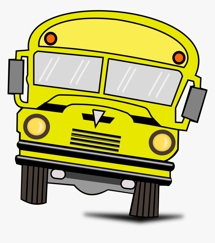 Red School Bus Clipart Png Download Onibus Desenho - Transparent School Bus Clipart, Png Download, Free Download