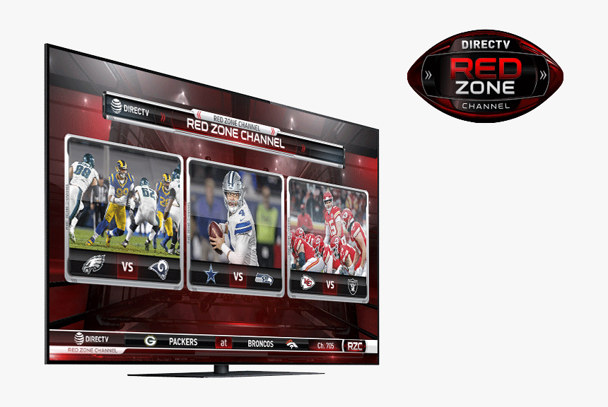 Nfl Redzone Extra - Directv Red Zone 2019, HD Png Download, Free Download