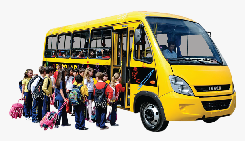 Clip Art Prefeitura De Tapes Vai - Bus De Transporte Escolar, HD Png Download, Free Download