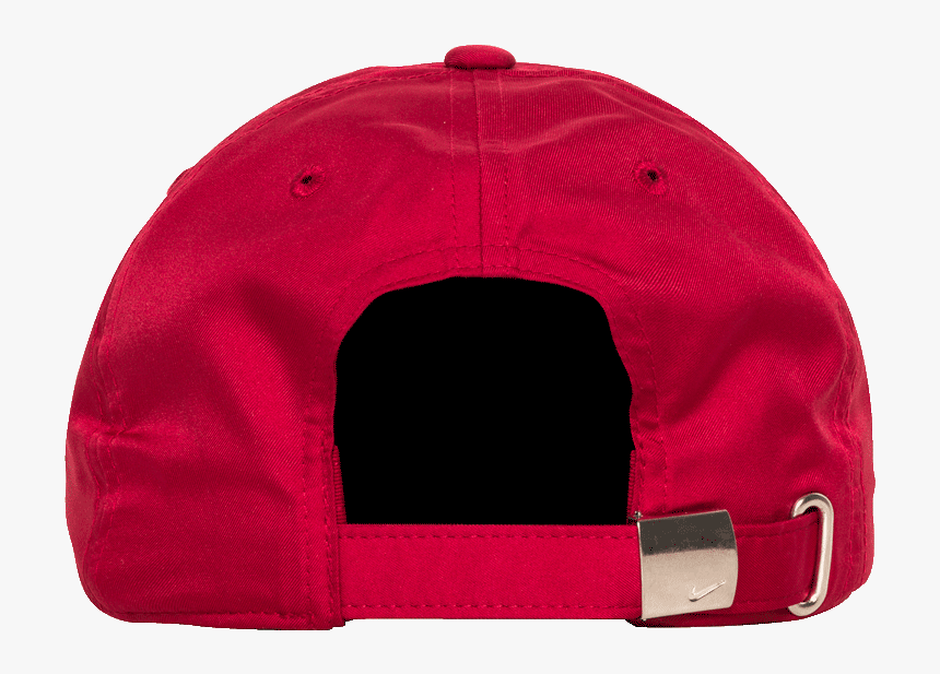 nike metal swoosh cap red