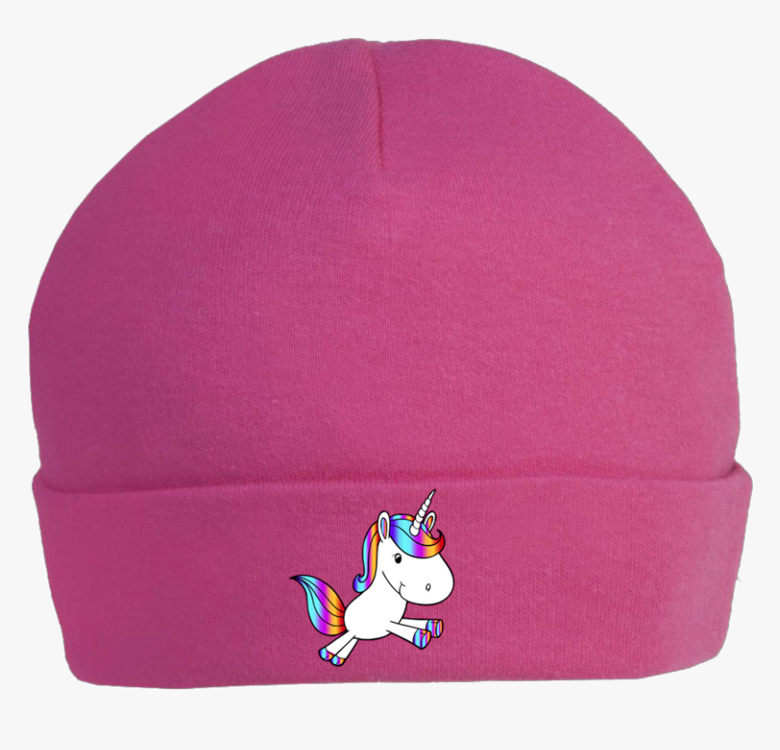 Unicorn Pink Baby Beanie Hat - Beanie, HD Png Download, Free Download