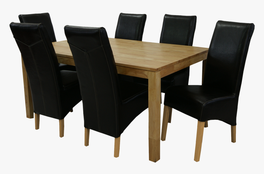 Modern Dining Room Table Png On Simple New Sets Leather - Chair, Transparent Png, Free Download