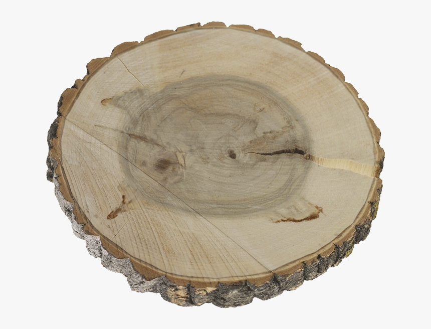 Poplar Wood Base With Bark - Lumber, HD Png Download, Free Download