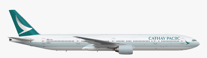 Transparent 777 Png - Cathay Pacific, Png Download, Free Download