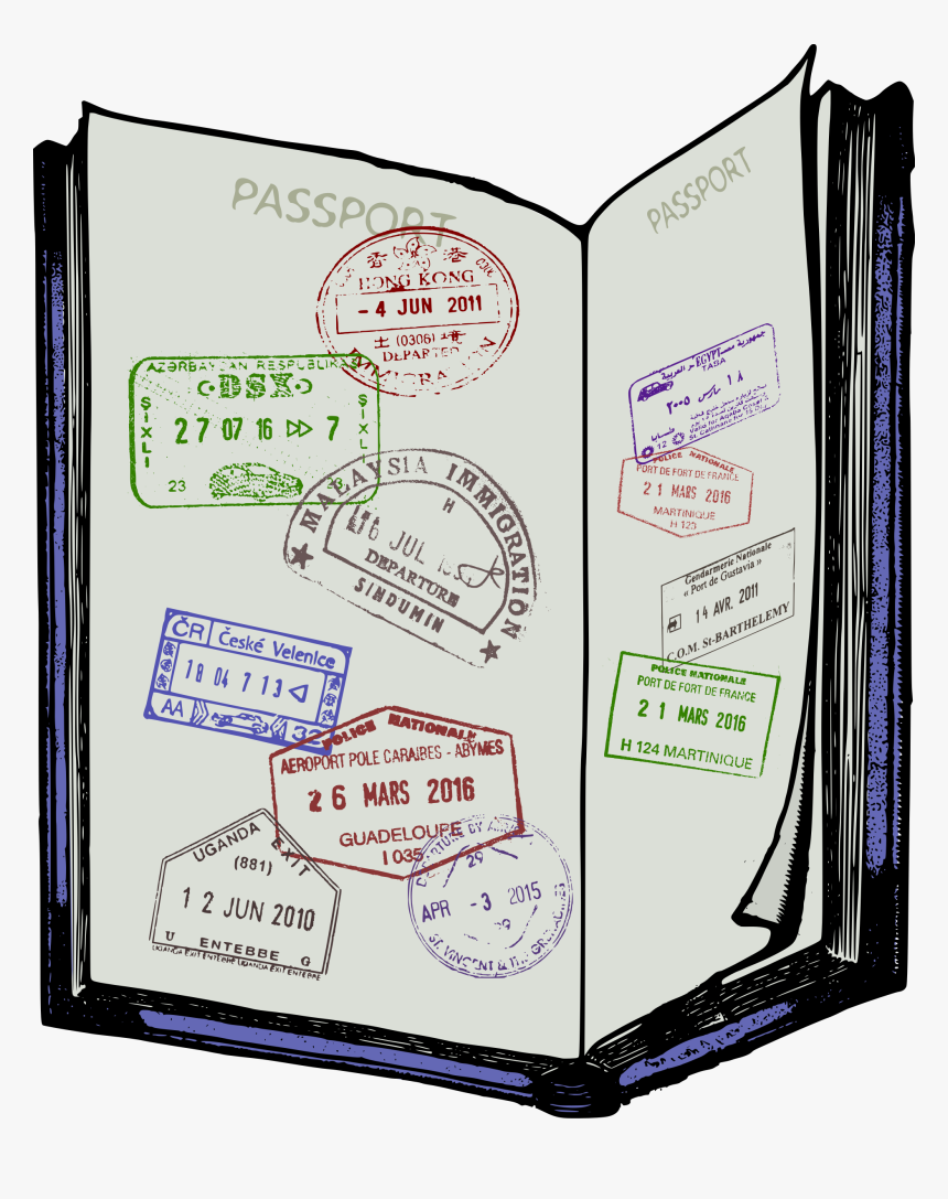 Passport Clipart At Getdrawings Passport Clipart - Passport Clipart, HD Png Download, Free Download