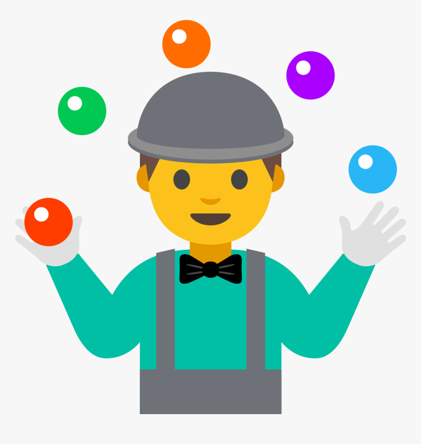 Juggling Emoji Png, Transparent Png, Free Download