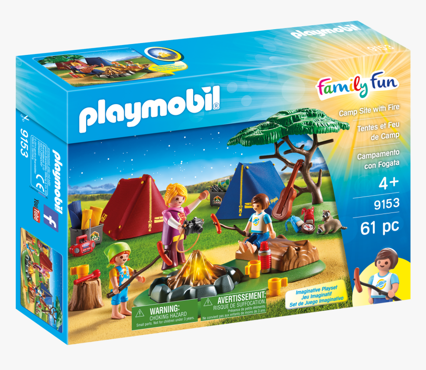 Playmobil Family Fun Camping, HD Png Download, Free Download