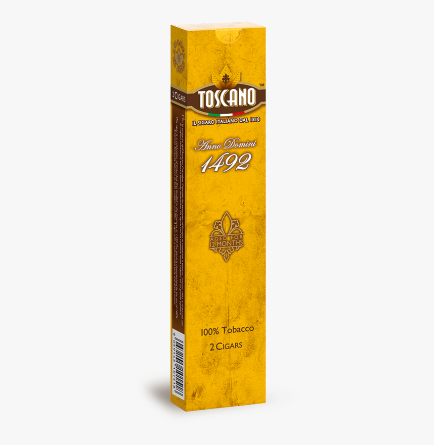 Toscano Anno Domini 1492 - Cigar, HD Png Download, Free Download