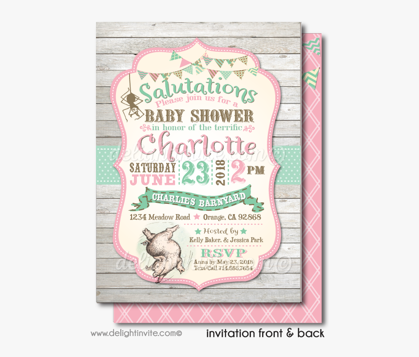 Vintage Girl Invitations Birthday, HD Png Download, Free Download