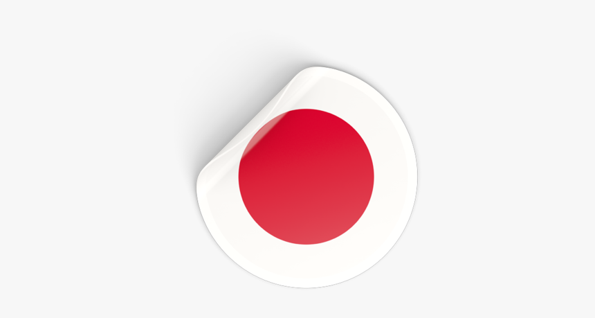 Download Flag Icon Of Japan At Png Format - Round Sticker Icon Png, Transparent Png, Free Download