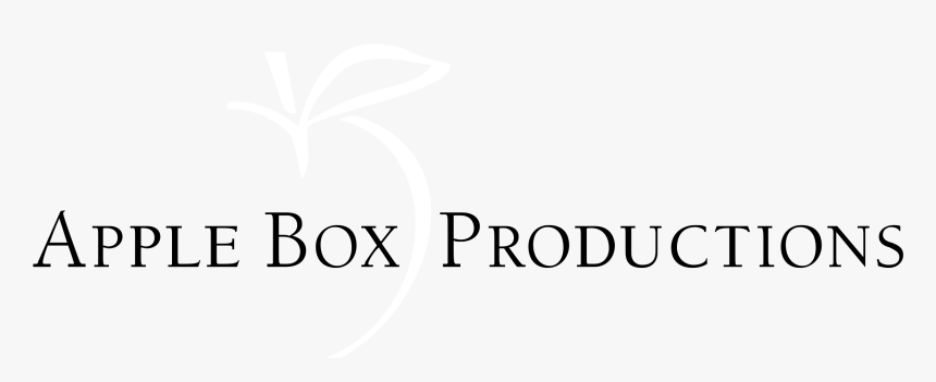 Apple Box Productions Logo Black And White , Png Download - Animatics, Transparent Png, Free Download