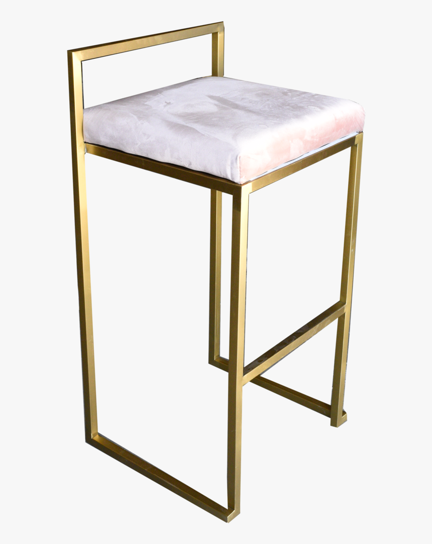 Pink Velvet Stacking Barstool - End Table, HD Png Download, Free Download