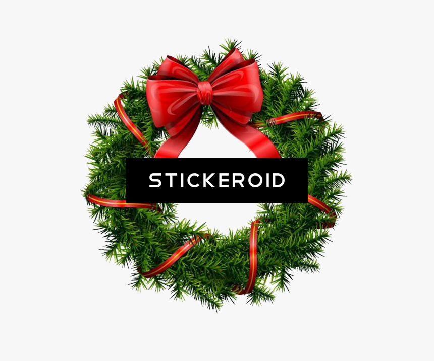 Christmas Wreath , Png Download - Clipart Christmas Wreath Png, Transparent Png, Free Download
