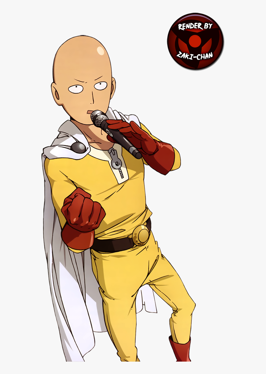 Render Saitama One Punch Man - Saitama Anime, HD Png Download - kindpng