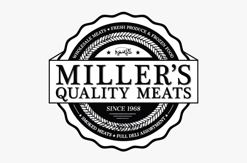 Miller"s Quality Meats - Label, HD Png Download, Free Download