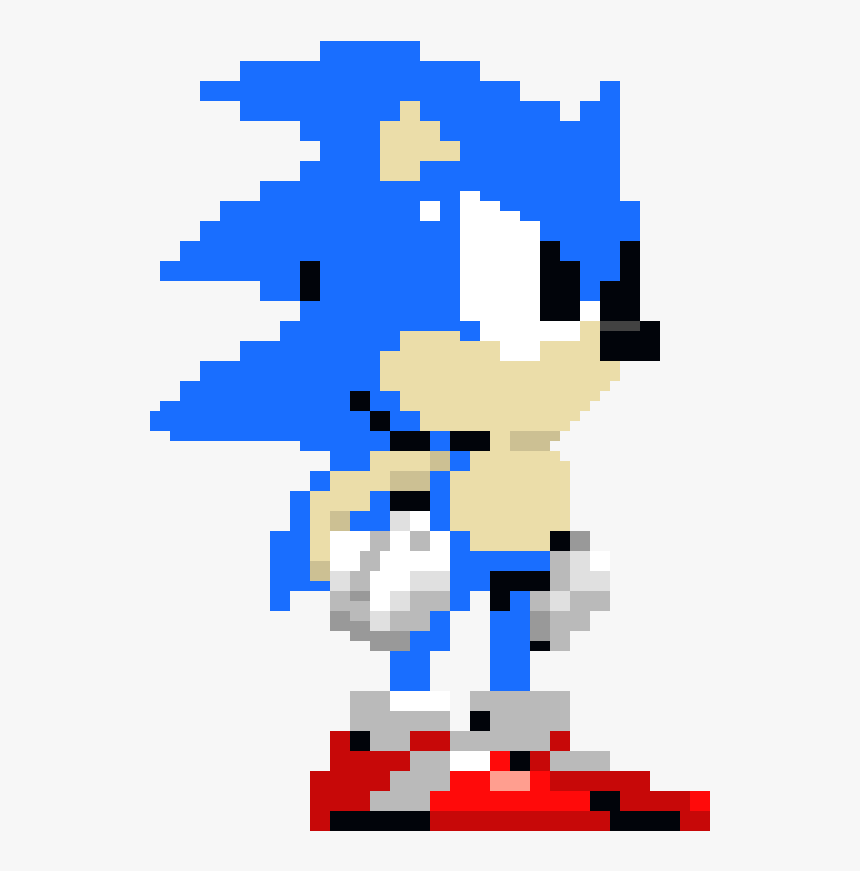 Sonic Mania Resprite - Sonic The Hedgehog 2 Pixel Art, HD Png Download, Free Download