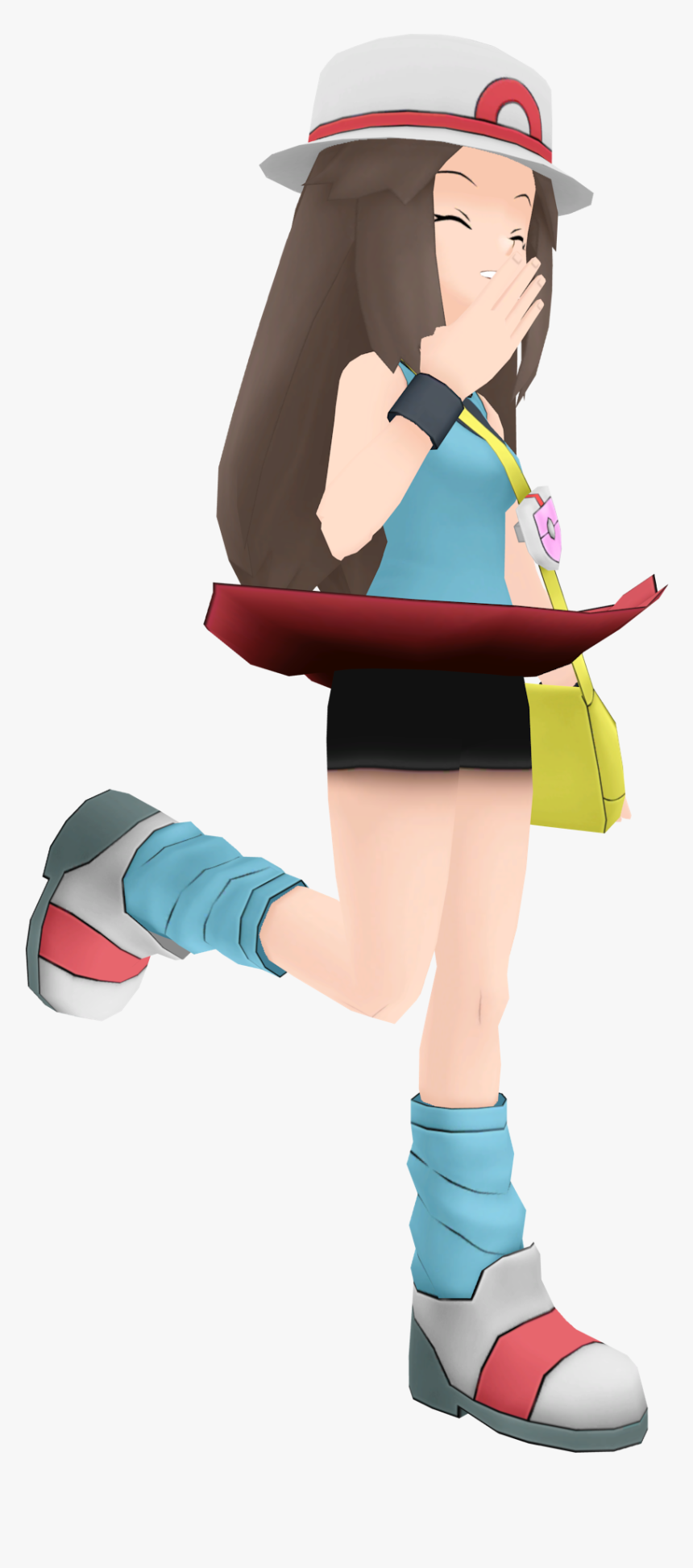 Pokemon Masters Datamine Leaf, HD Png Download kindpng