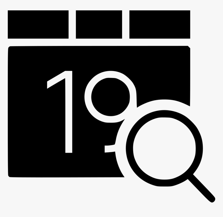 Search Calendar Svg Png Icon Free Download Clipart - Circle, Transparent Png, Free Download