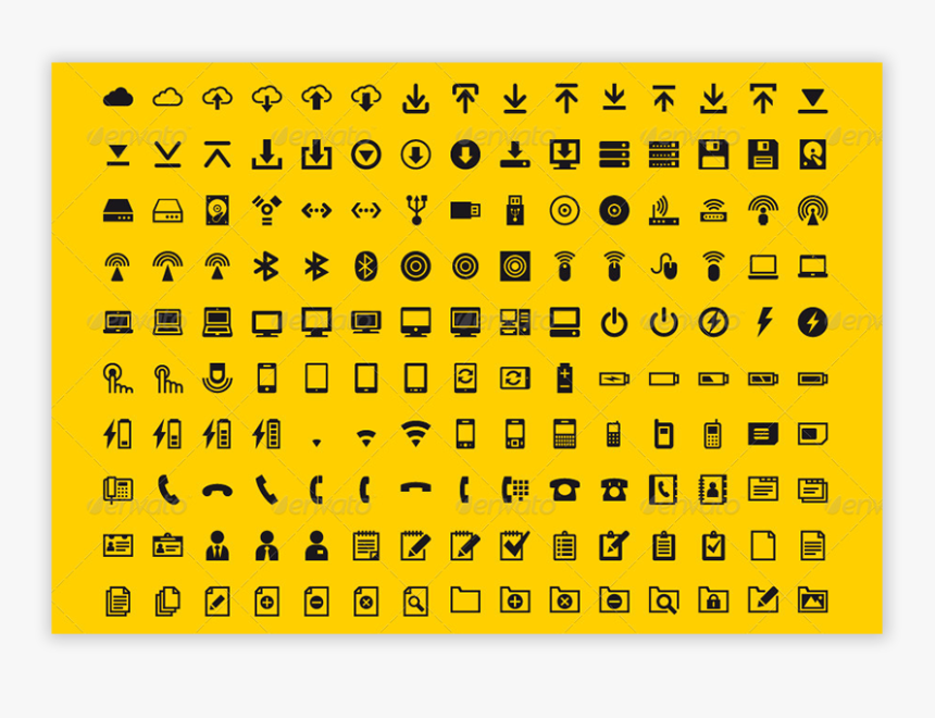 Flat Icons Set - Icon, HD Png Download, Free Download