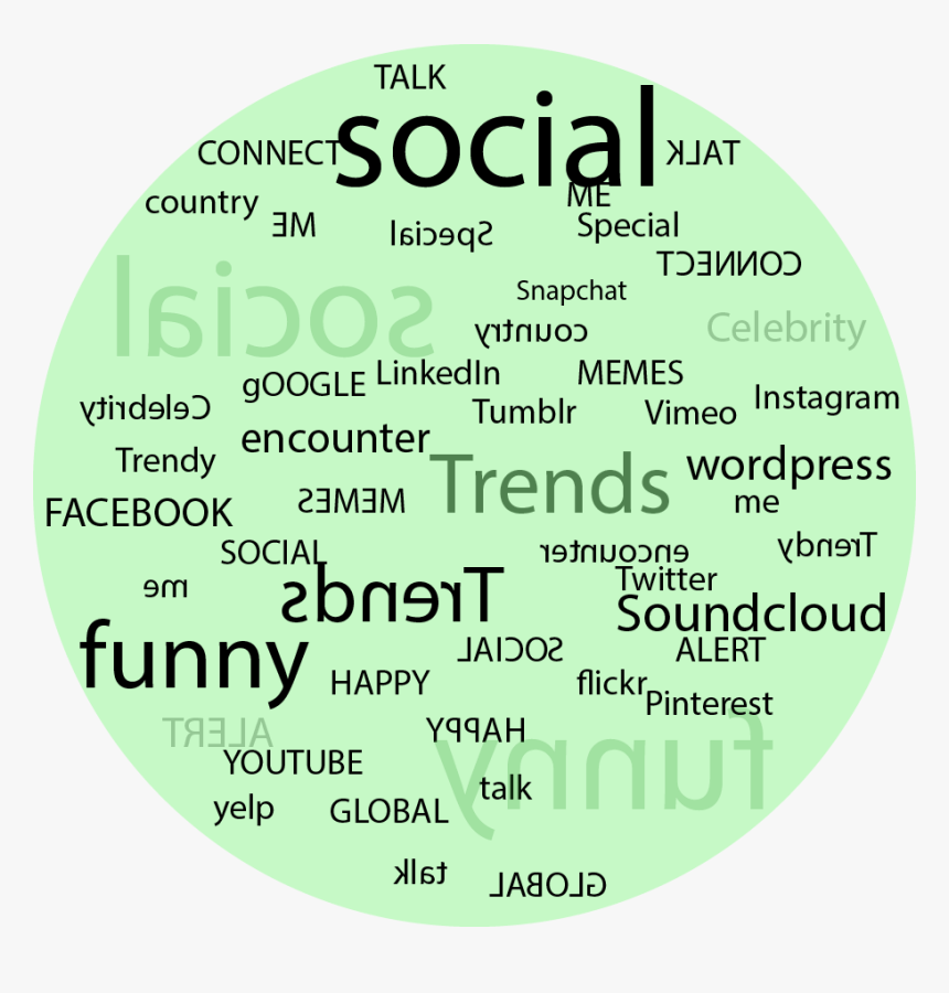 Social Media Portfo Icon - Circle, HD Png Download, Free Download