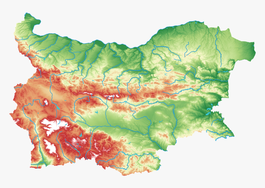 Bulgaria Flag Map Transparent Png, Png Download, Free Download