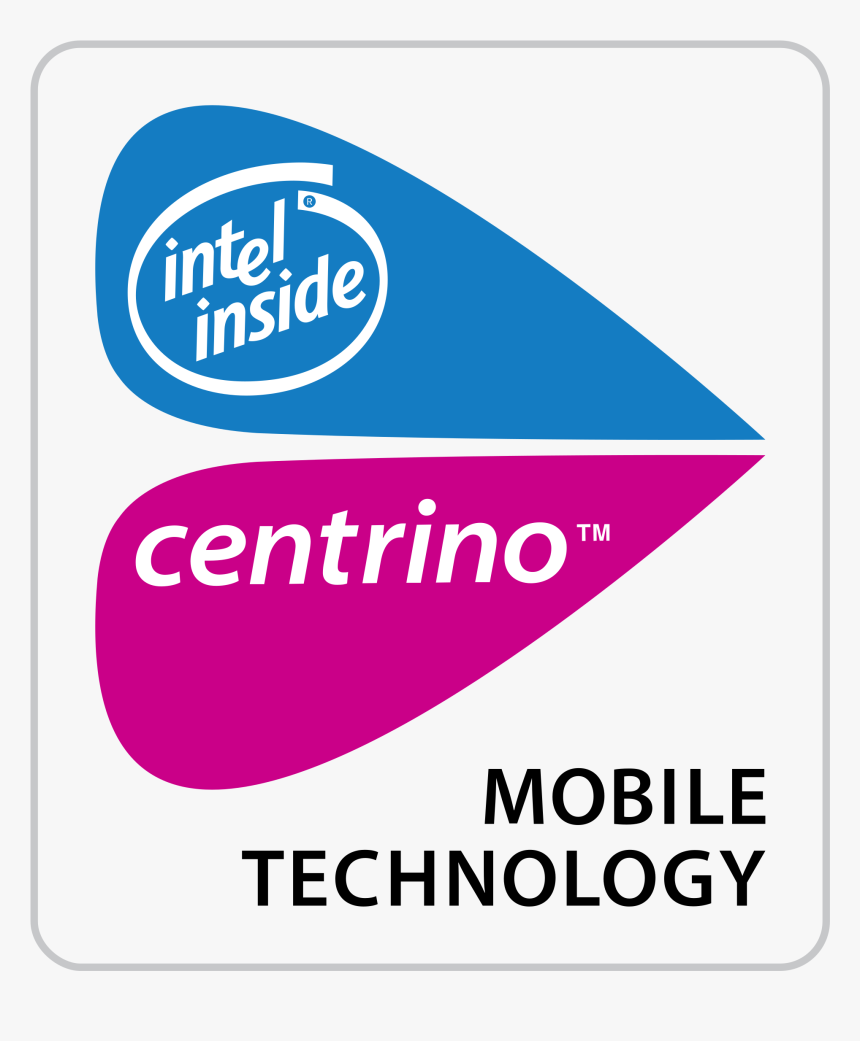Centrino Logo Png Transparent - Intel Centrino, Png Download, Free Download