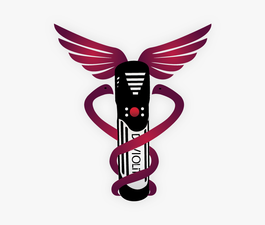 I Used The Company"s Device And Incorporated The Caduceus, - Red Phoenix Bird Logo, HD Png Download, Free Download