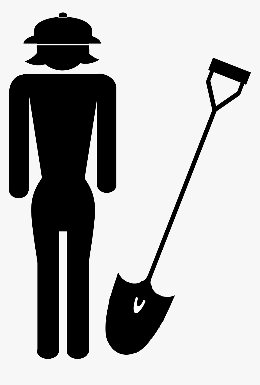 Female Archaeologist Figure - Archeology Silhouette, HD Png Download, Free Download