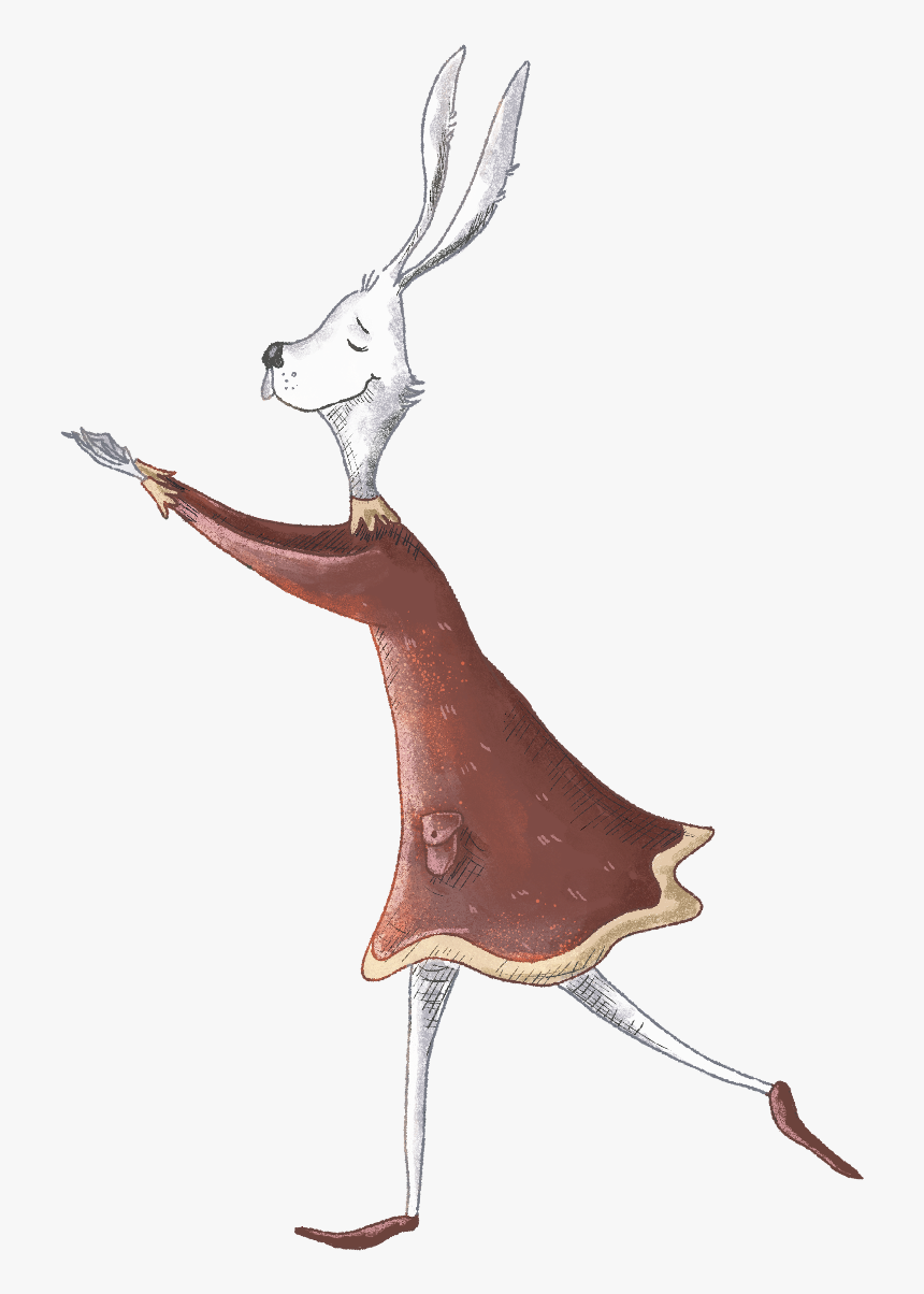 Drawing Bunnies Jack Rabbit - Illustration, HD Png Download, Free Download