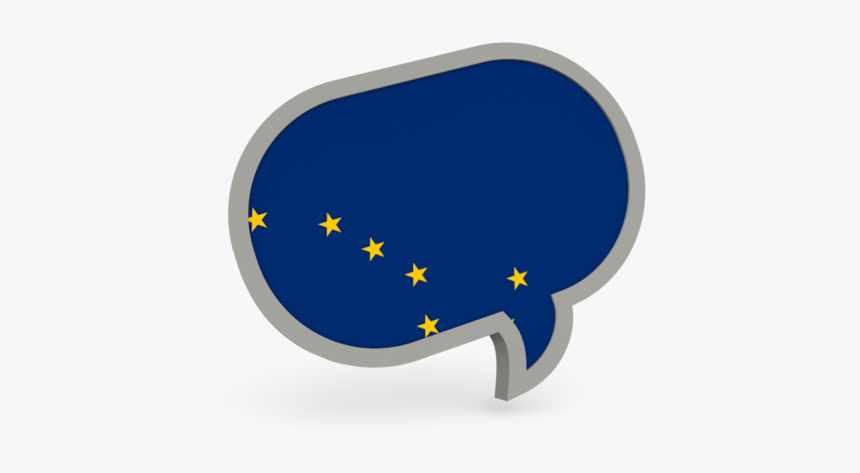 Speech Bubble Icon - Flag, HD Png Download, Free Download