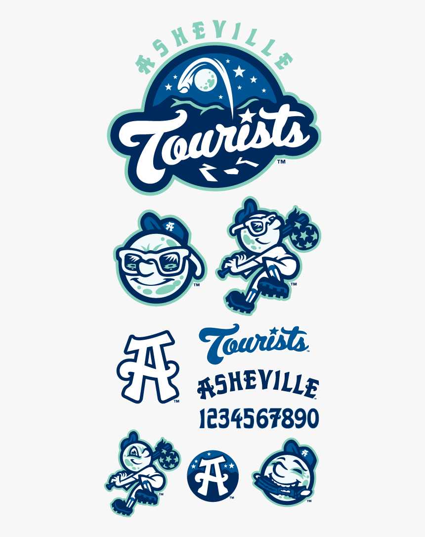 Asheville Tourists Baseball Logo, HD Png Download, Free Download