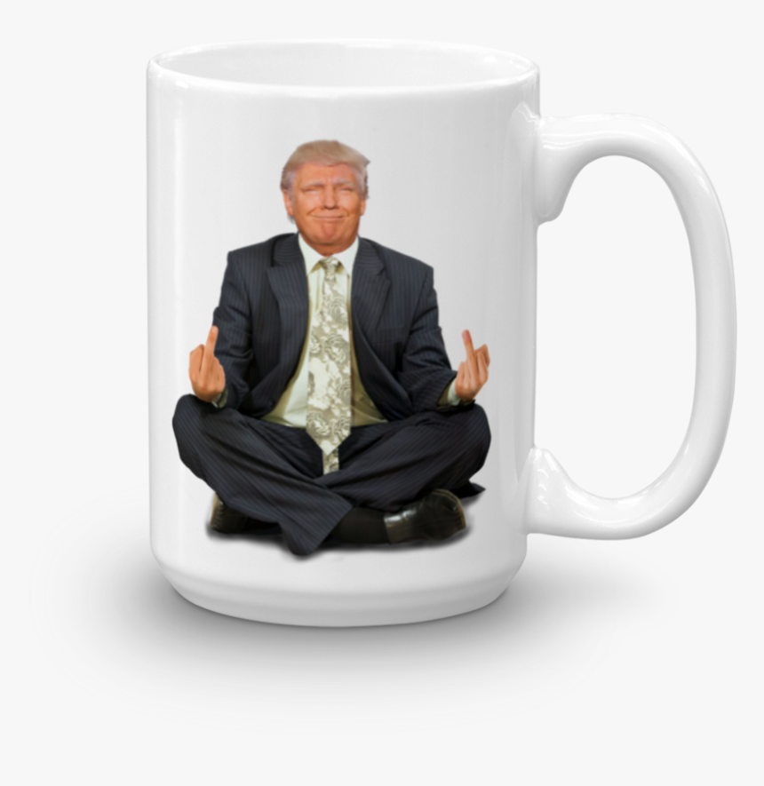 Donald Trump Meditation Coffee Mugs - Trump Mug, HD Png Download, Free Download