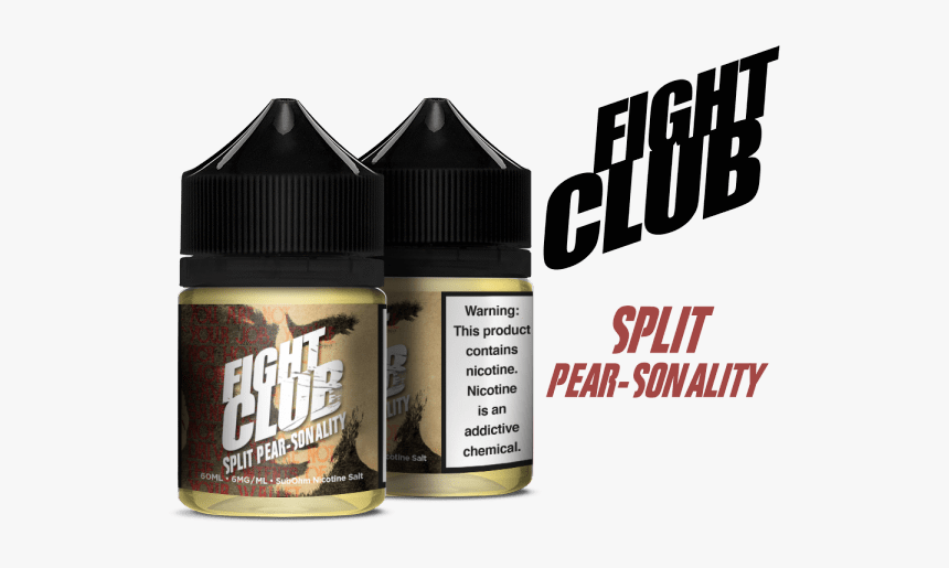 Split Pear-sonality Ejuice - Fight Club E Juice, HD Png Download, Free Download