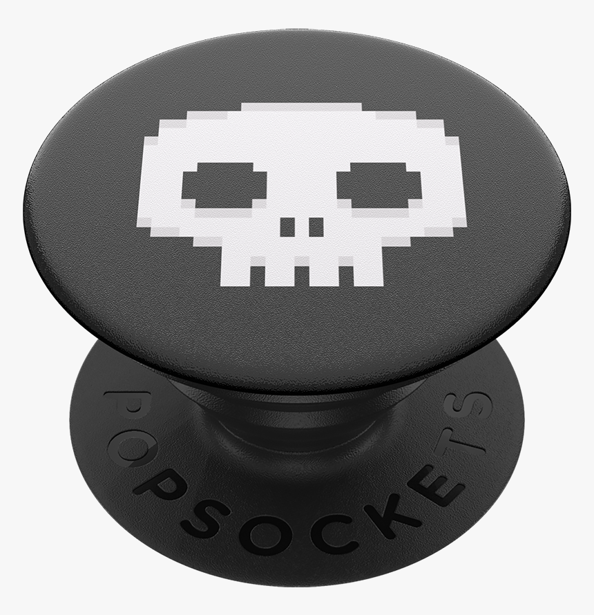 Transparent 8 Bit Skull Png - Pop Socket Hd, Png Download, Free Download