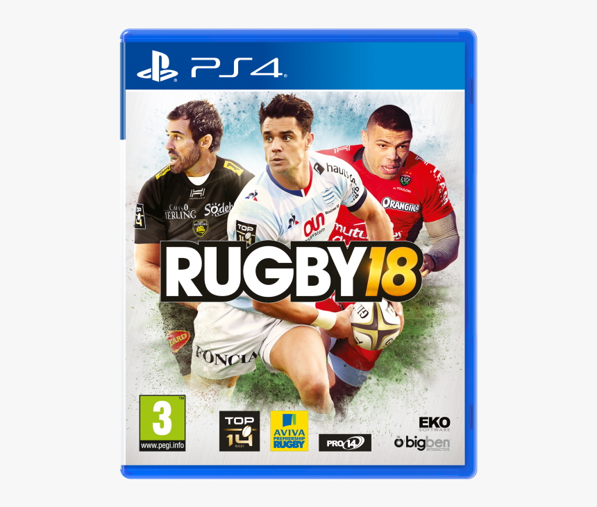 Ps4 Rugby 18, HD Png Download, Free Download