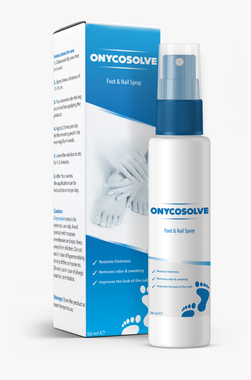 Onycosolve Foot And Nail Spray, HD Png Download, Free Download