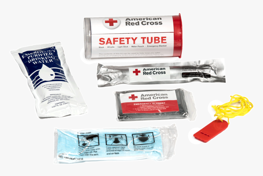 Tube Emergency Kit Red Cross, HD Png Download, Free Download