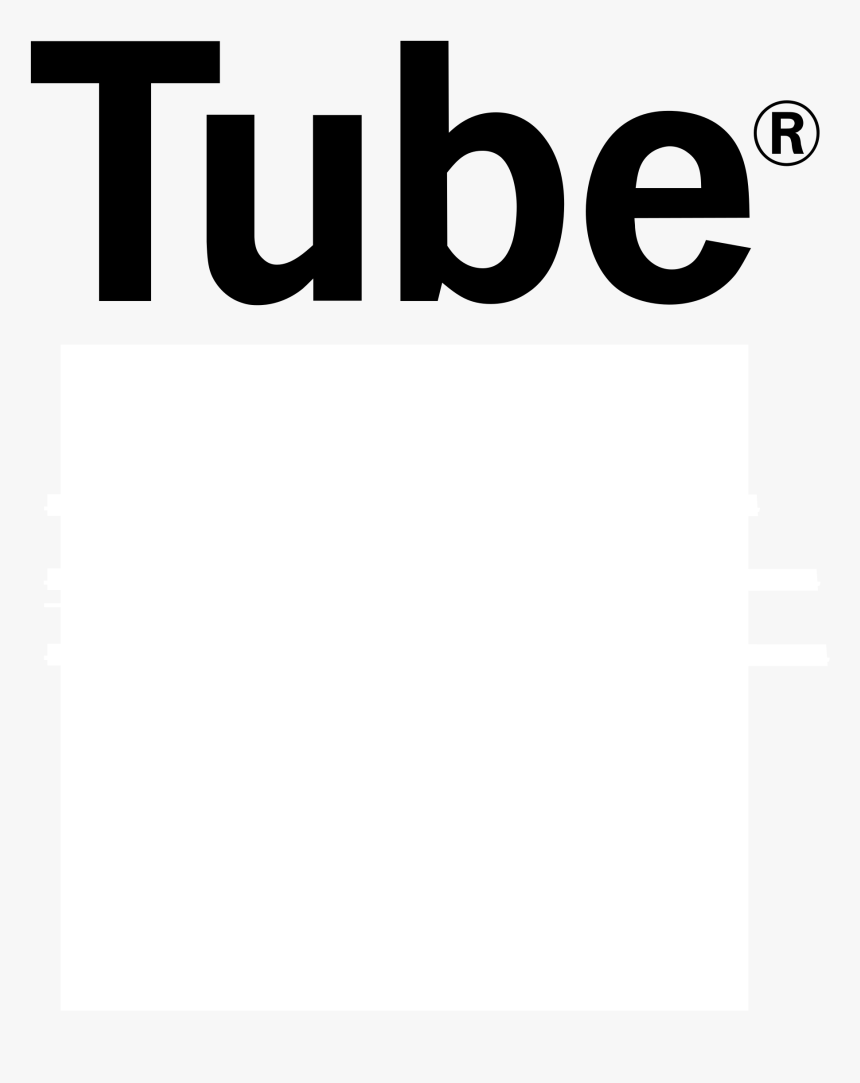Tube Logo Black And White - Tube 2014, HD Png Download, Free Download