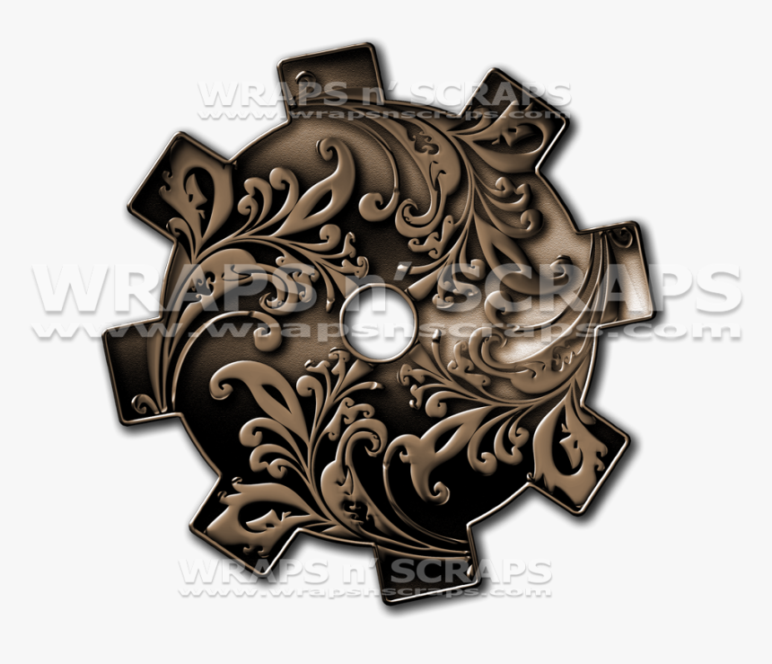 Steampunk Gear Png - Shield, Transparent Png, Free Download